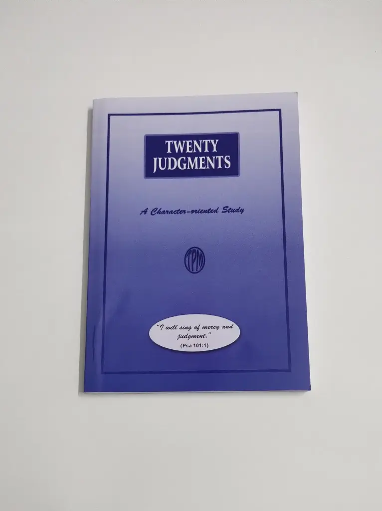 Twenty Judgements | Christian Doctrine Book