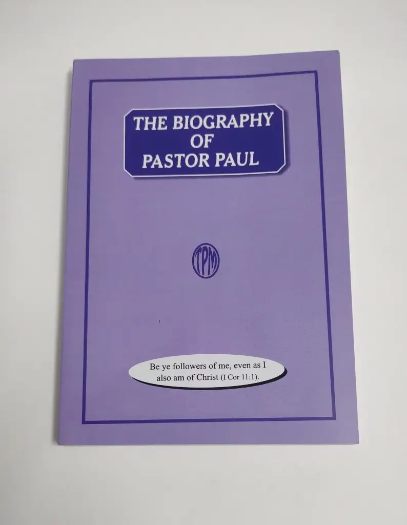 The Biography of Pastor Paul | Christian Doctrine Book