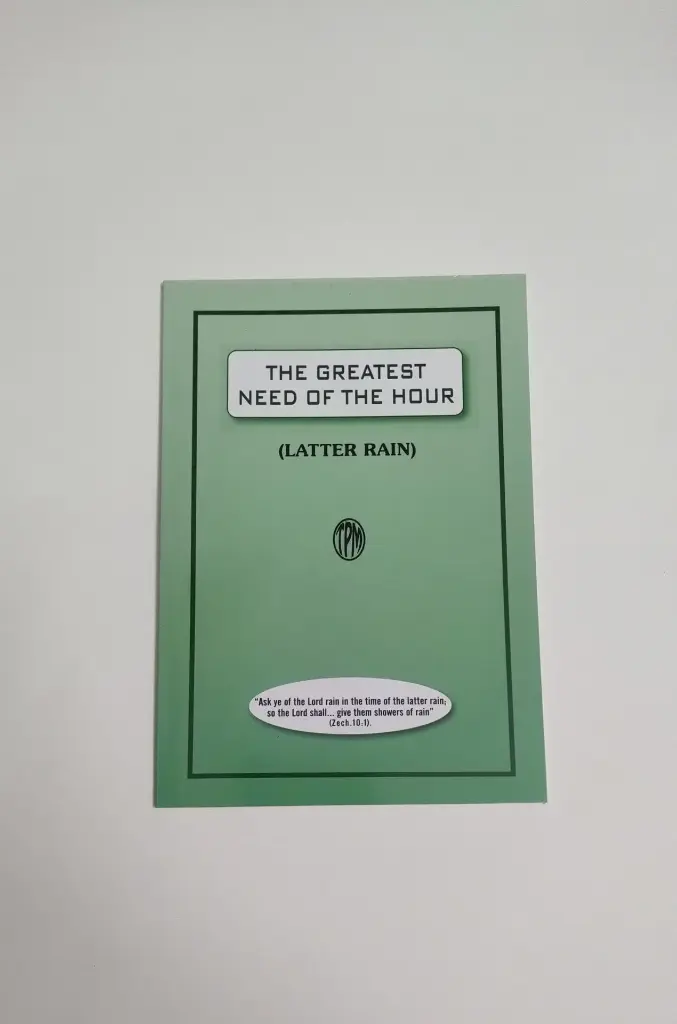 The Greatest Need of the Hour | Christian Doctrine Book