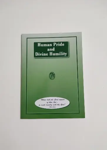 Human Pride and Divine Humility | Christian Doctrine Book