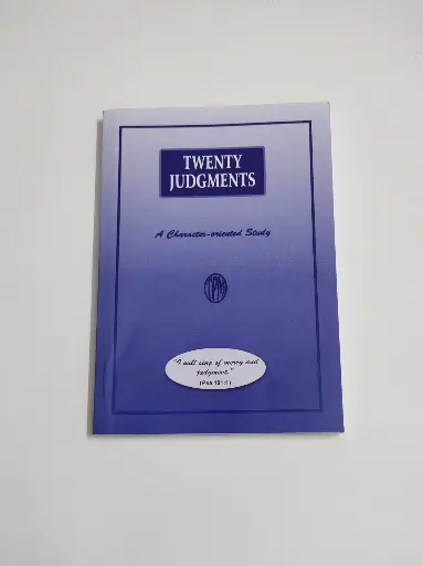 Twenty Judgements | Christian Doctrine Book