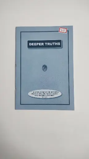 Deeper Truths | Christian Doctrine Book